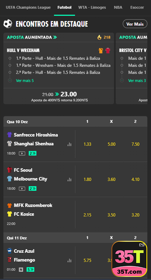 Mergulhe em um jogo exclusivo e único.